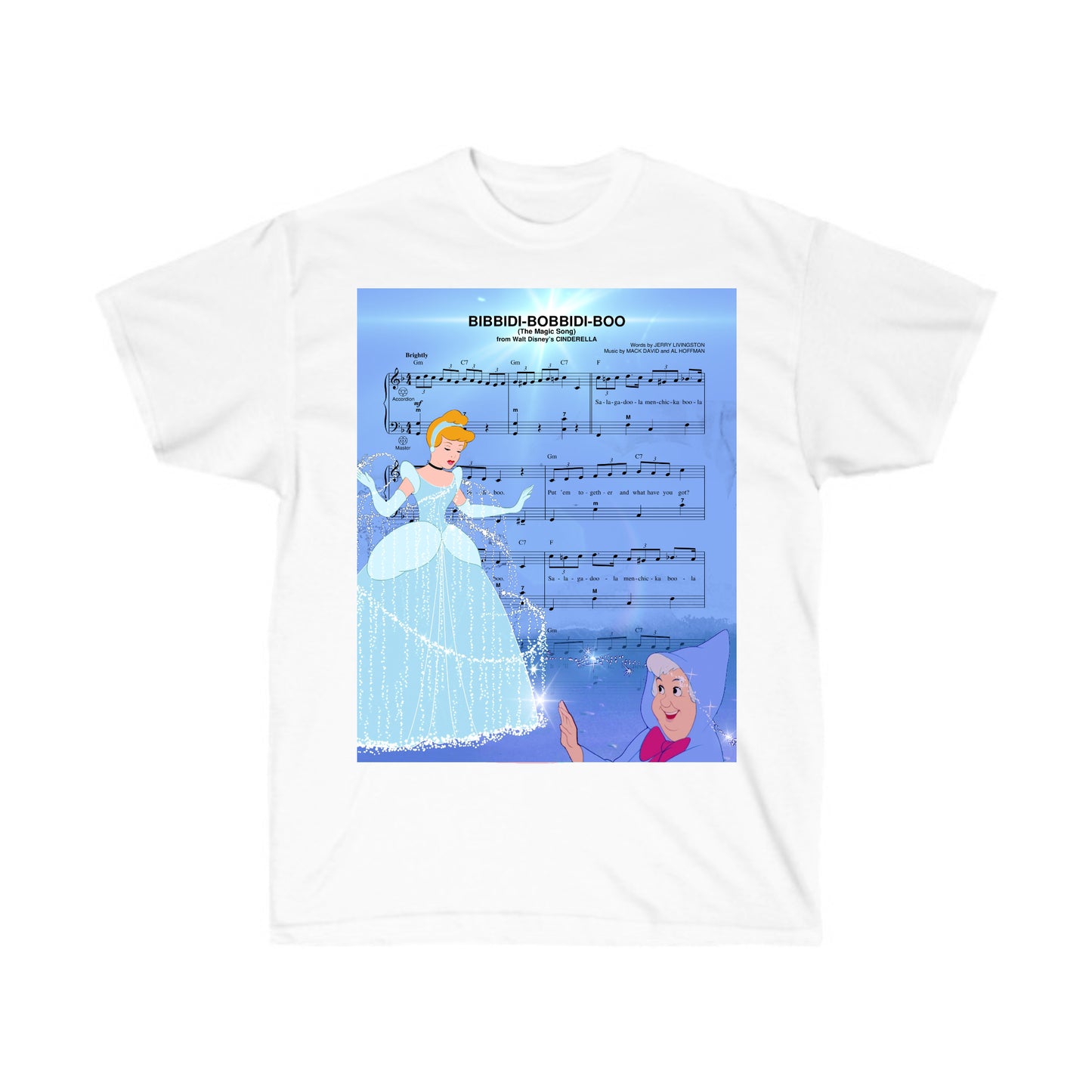 Bibbidi Bobbidi Boo T-Shirt, Unisex Tee Classic Fit