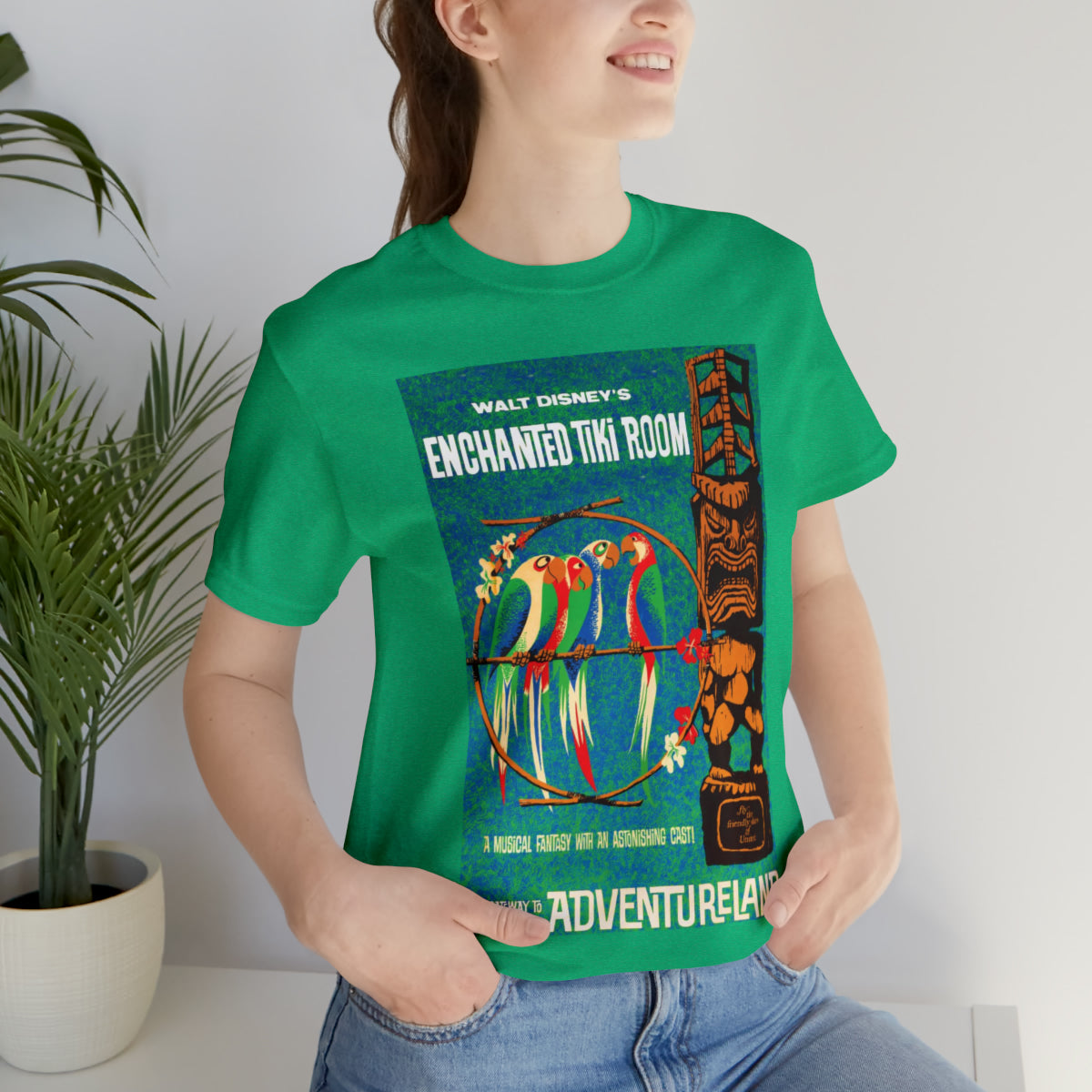 Enchanted Tiki Room Vintage Poster Unisex Tshirt