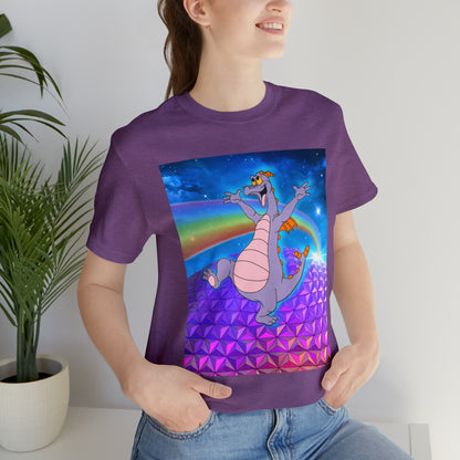 Epcot + Figment Unisex Kids or Adult T-Shirt