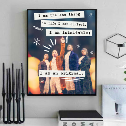 Hamilton I Am the One Thing Wall Art  | Lisa Jaye Art Designs