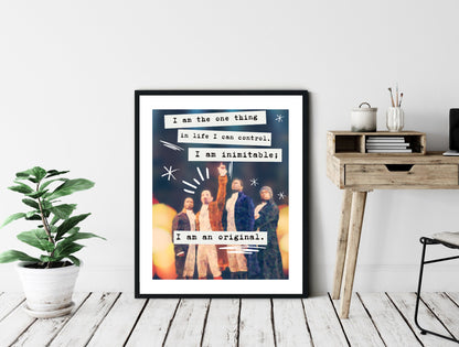 Hamilton I Am the One Thing Wall Art  | Lisa Jaye Art Designs