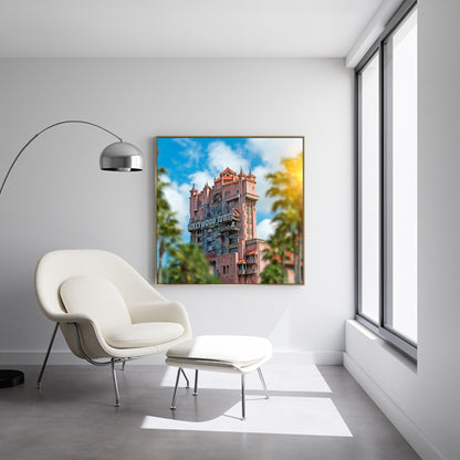 Hollywood Tower Hotel Wall Art  | Lisa Jaye Art Designs