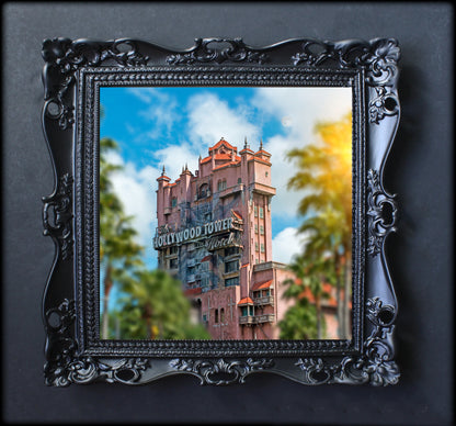 Hollywood Tower Hotel Wall Art  | Lisa Jaye Art Designs