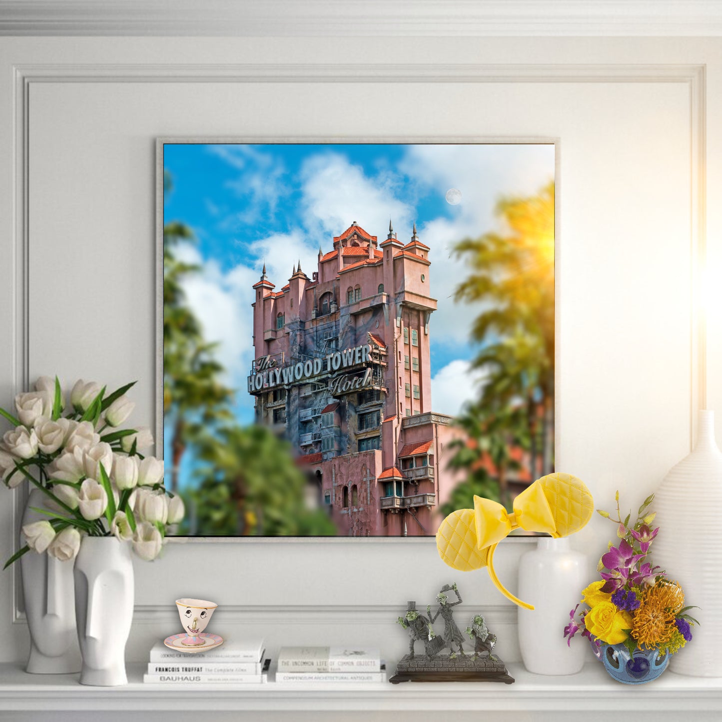 Hollywood Tower Hotel Wall Art Photo Print