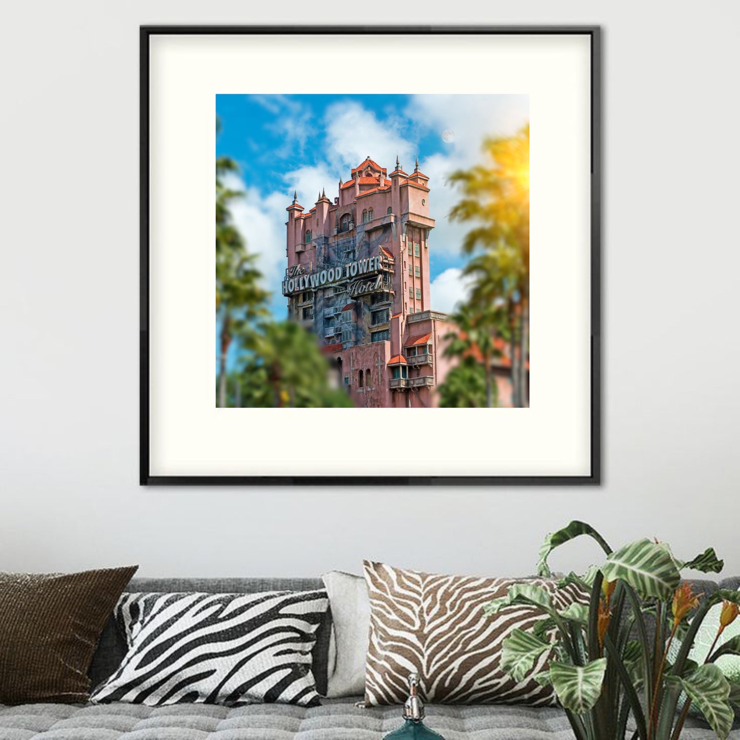 Hollywood Tower Hotel Wall Art  | Lisa Jaye Art Designs