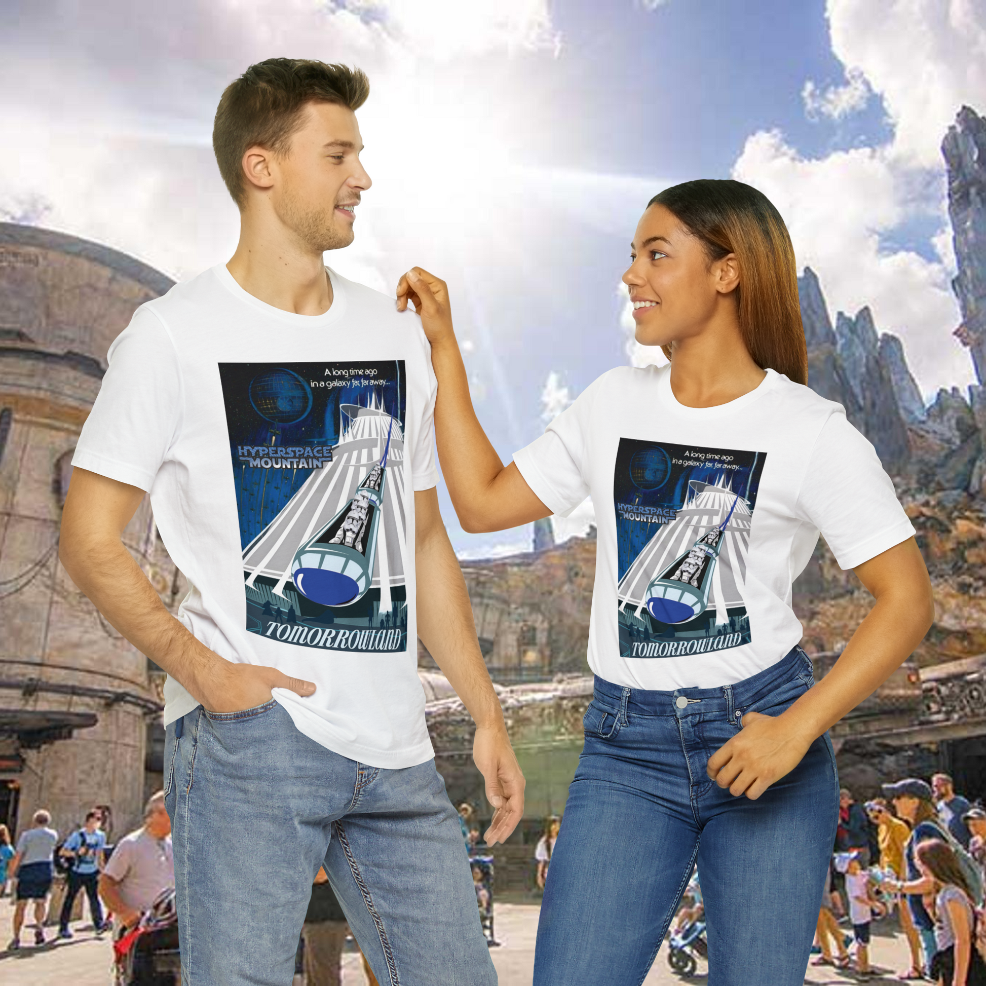 Hyperspace Mountain Space Mountain Shirt