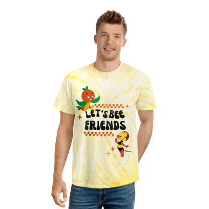 Orange Bird Man's Shirt