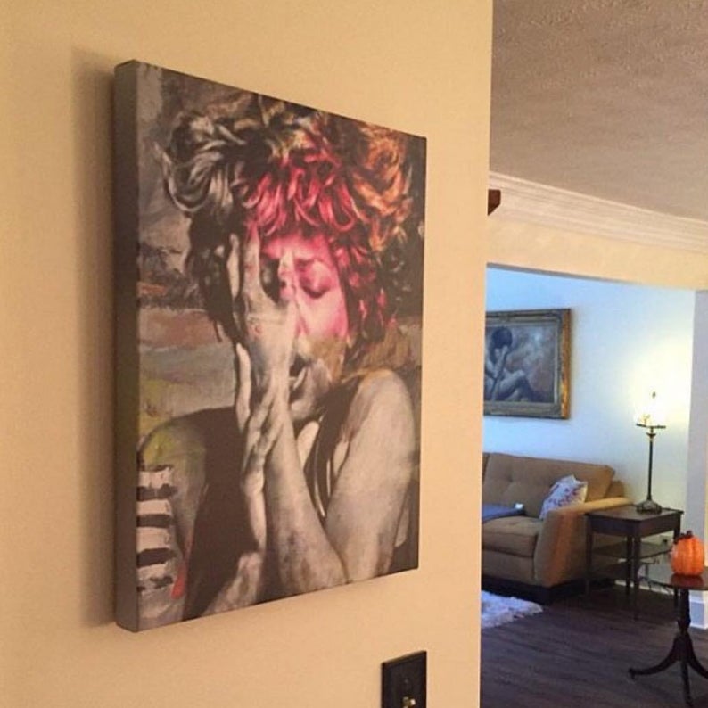 Tina Turner canvas art