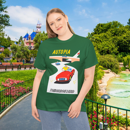 Autopia Vintage Ride Poster Unisex T-Shirt