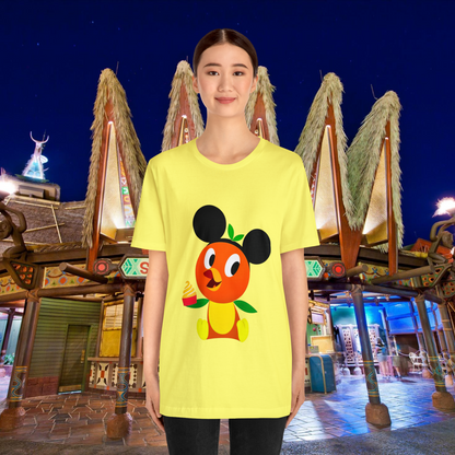 Orange Bird in Mickey Ears w/ Dole Whip Unisex T-Shirt