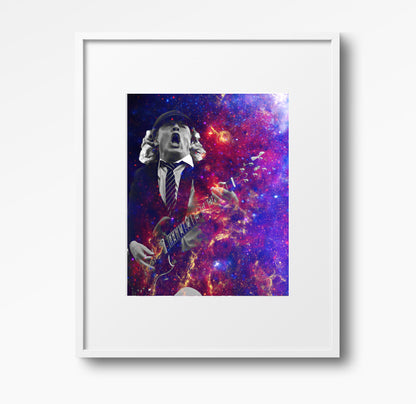 Angus Young Wall Art Gift