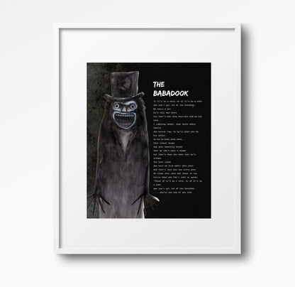 Babadook Wall Art  | Lisa Jaye Art Designs