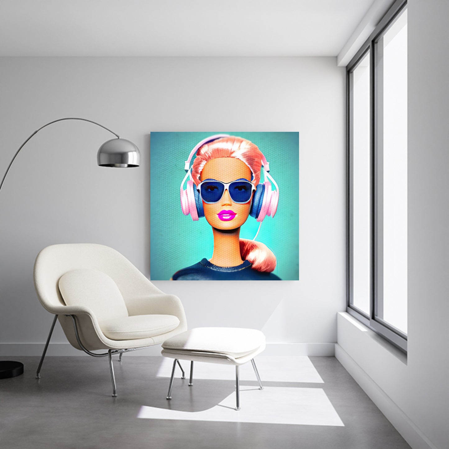 Barbie Canvas Art