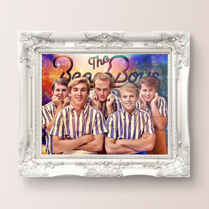 Beach boys painting