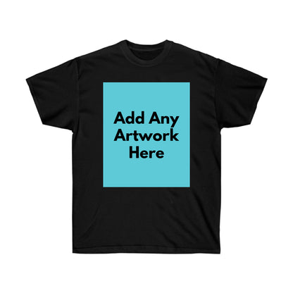 Black Unisex T-Shirt - Customize w/ Any Art