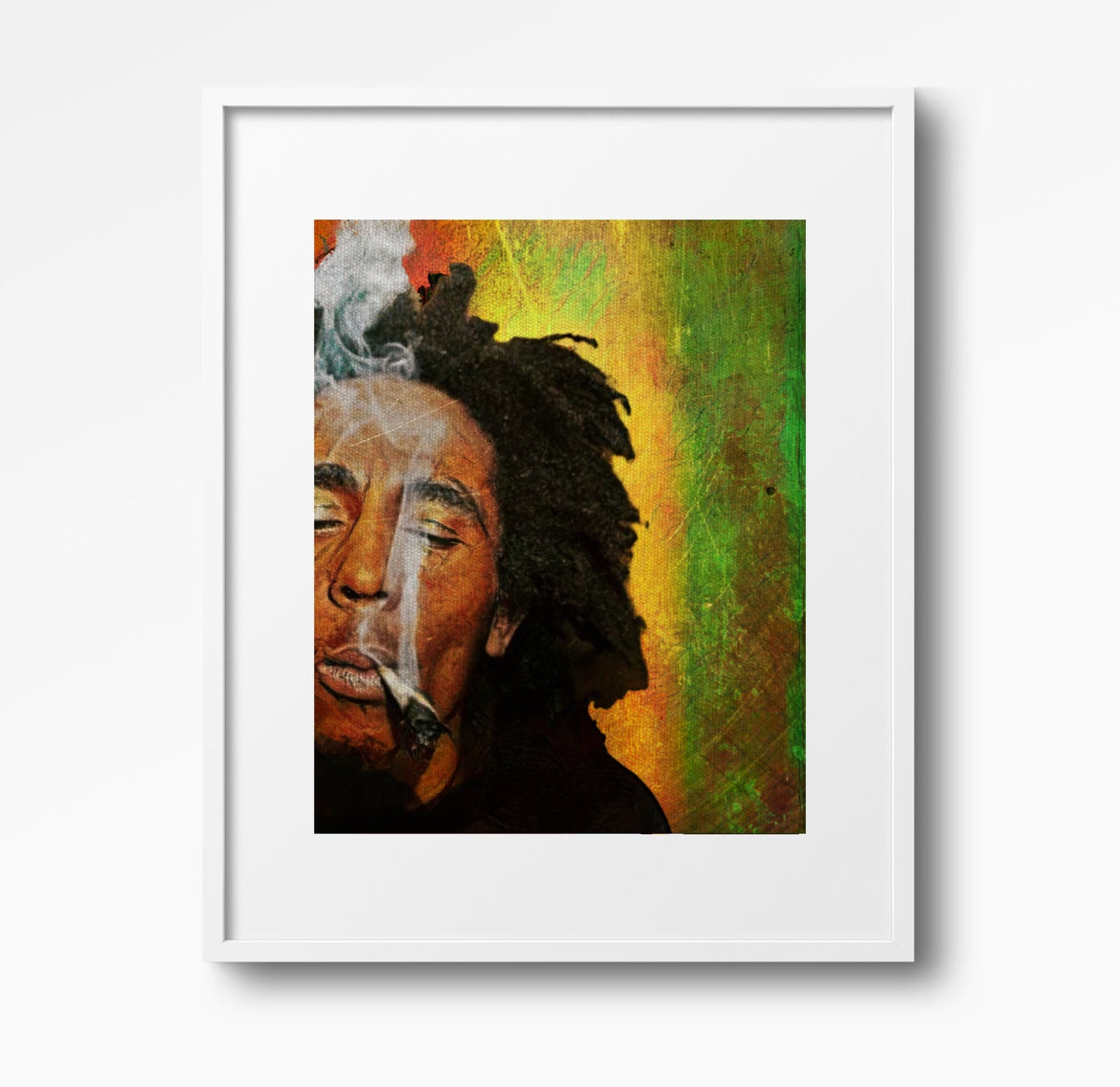 Bob Marley Wall Art  | Lisa Jaye Art Designs