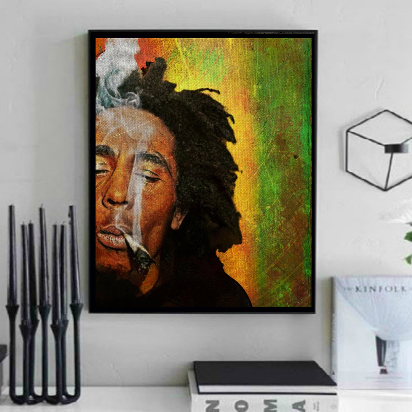 Bob Marley Wall Art  | Lisa Jaye Art Designs