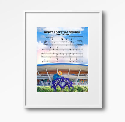 Carousel of Progress Art Print Wall Art Gift Poster