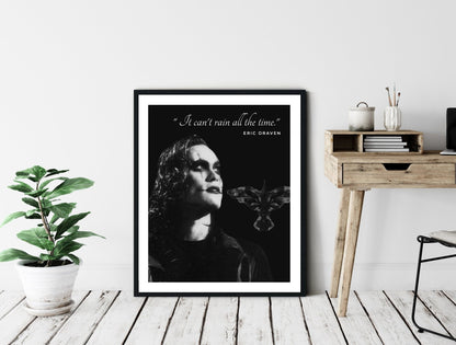 The Crow Eric Draven Wall Art  | Lisa Jaye Art Designs