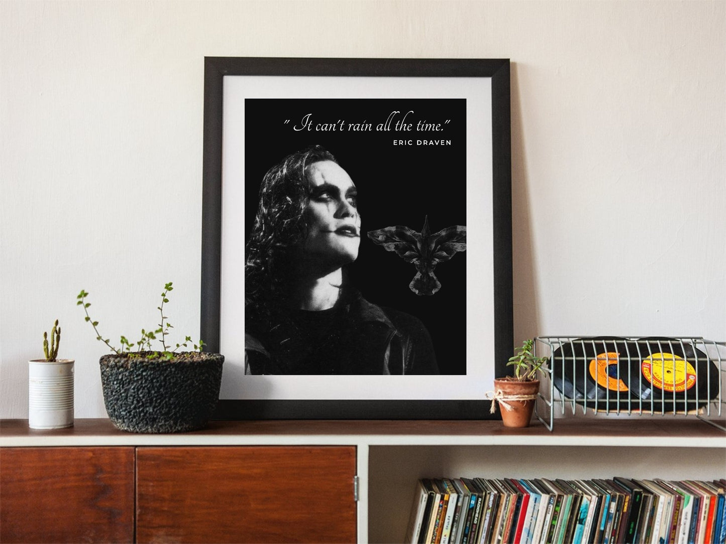 The Crow Eric Draven Wall Art  | Lisa Jaye Art Designs