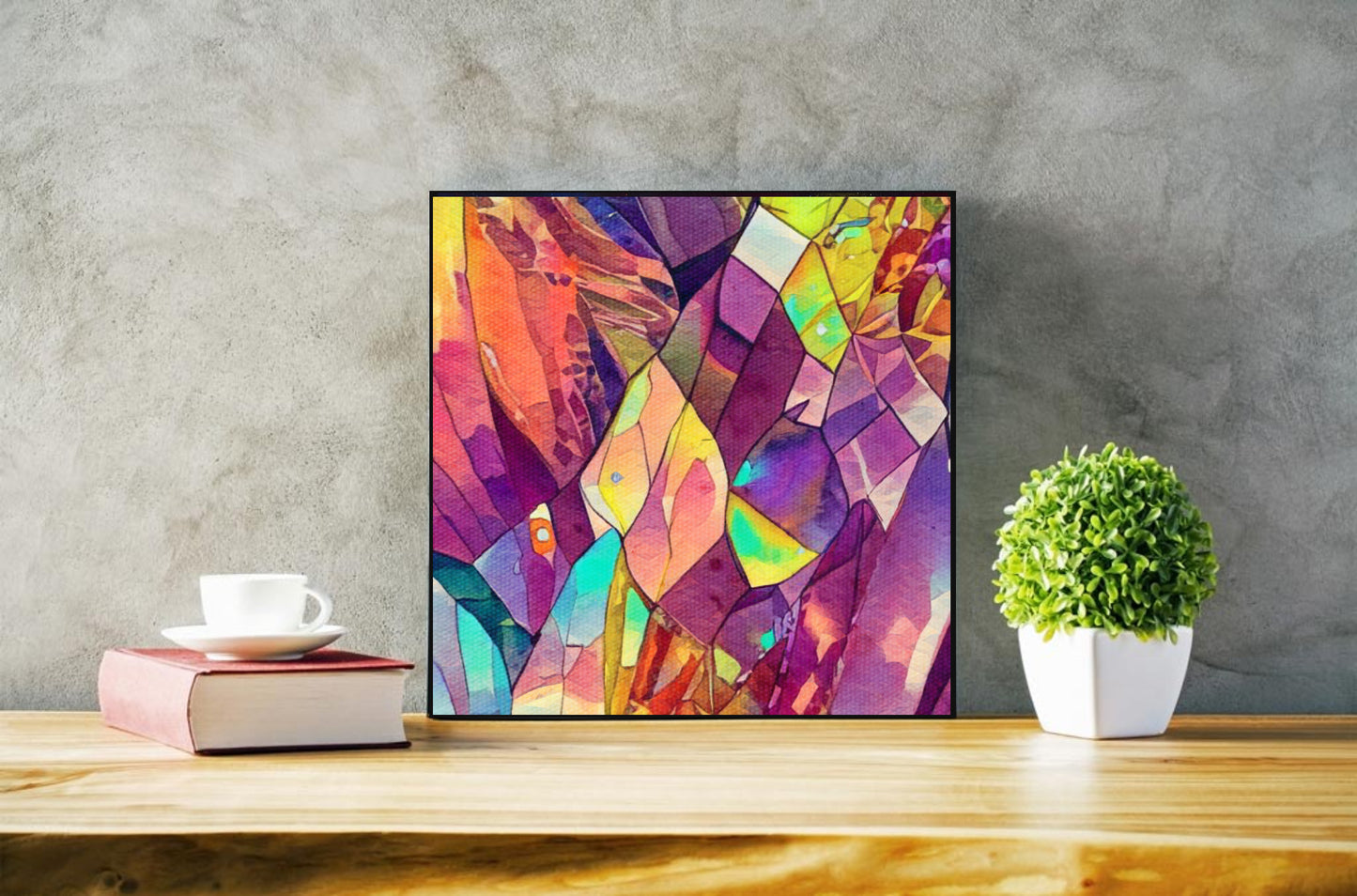 Crystals art artwork