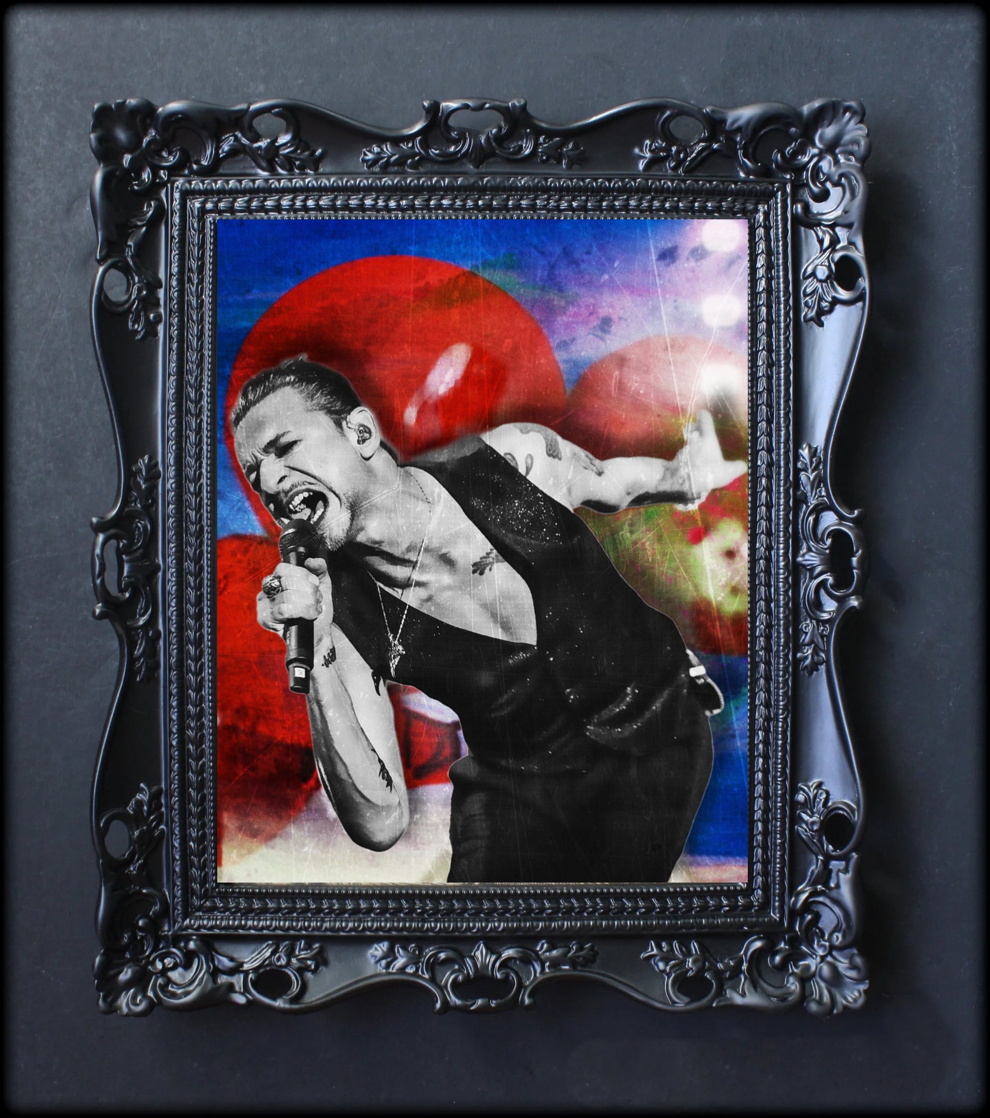 Dave Gahan Depeche Mode painting fine art