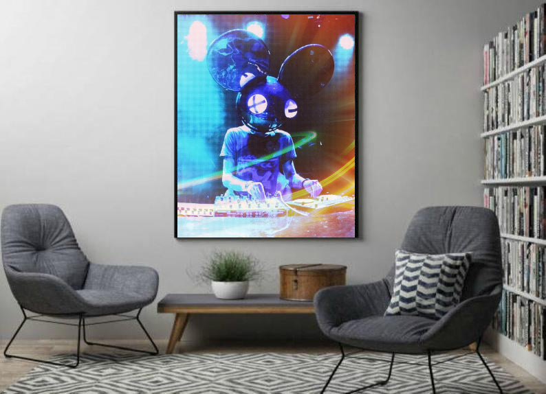 Deadmau Art Print Artwork poster