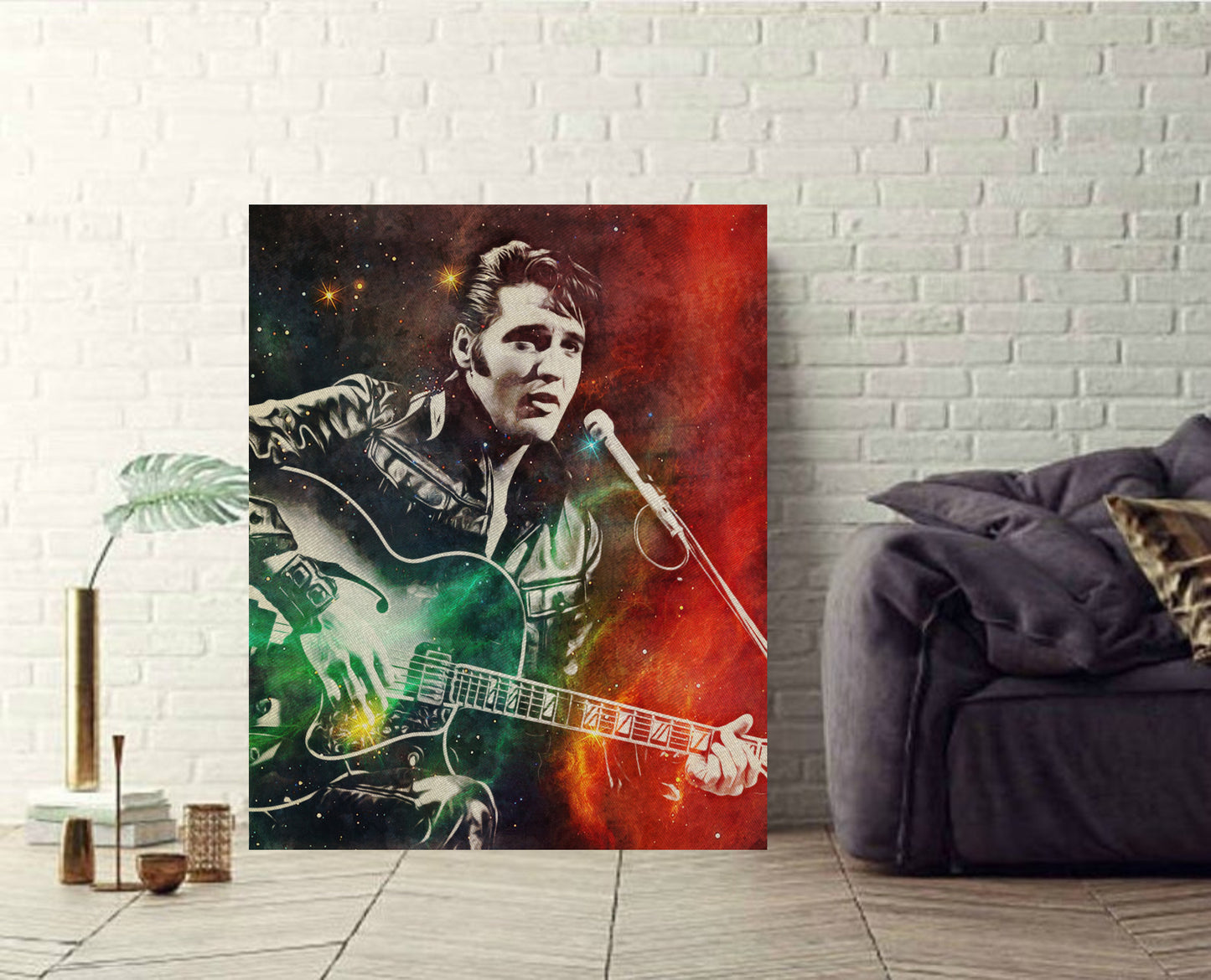 Elvis Presley large canvas art