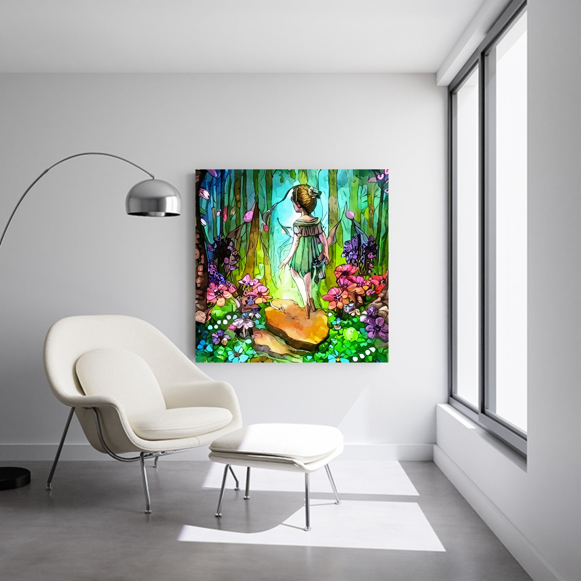 fairy painting canvas