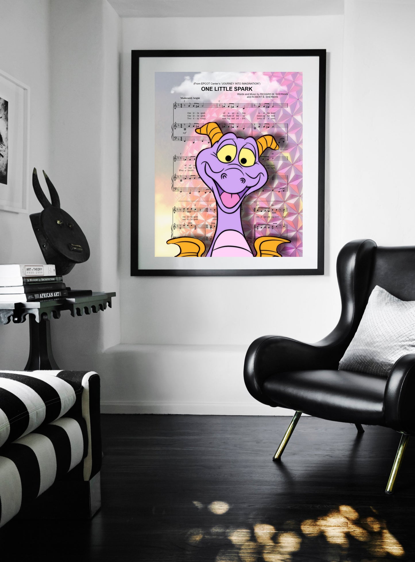 Disney figment poster print