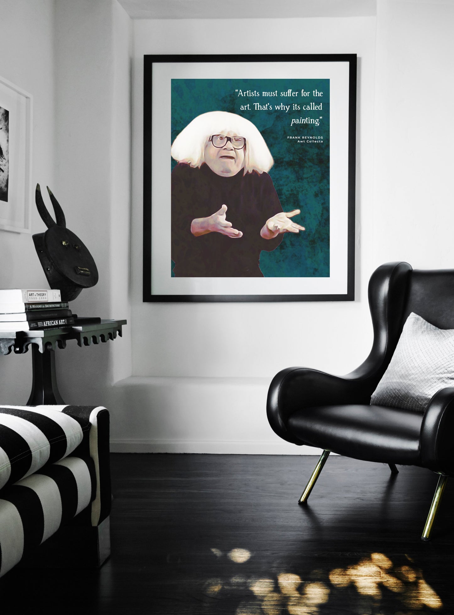 Frank Reynolds It's Always Sunny in Philadelphia Wall Art  | Lisa Jaye Art Designs