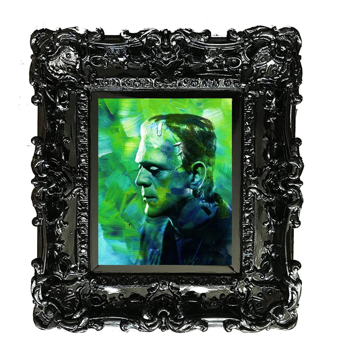 Frankenstein's Monster Wall Art  | Lisa Jaye Art Designs