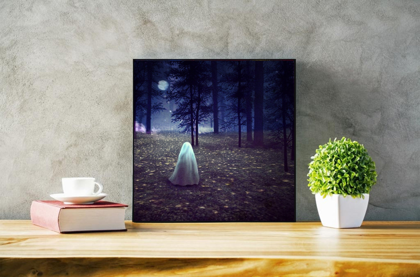 Ghost in the Woods Fine Art  | Lisa Jaye Art Designs