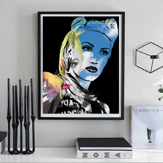 Gwen Stefani Wall Art