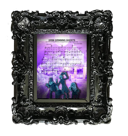 Disney Haunted Mansion Wall Art Painting Artwork Poster Gift