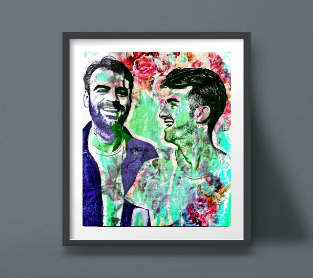 The Chainsmokers Wall Art Artwork