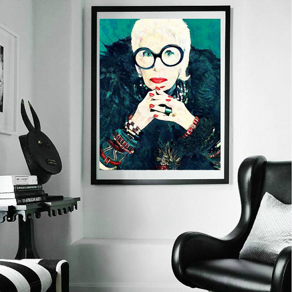 Iris Apfel Artwork