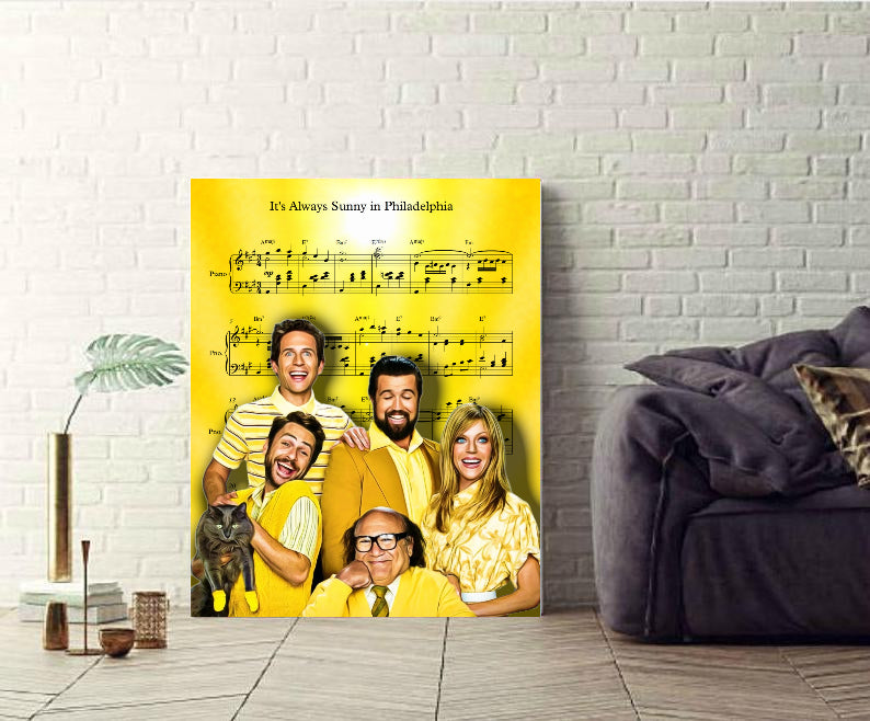 It's Always Sunny In Philadelphia canvas