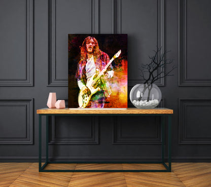 John Frusciante RHCP Wall Art  | Lisa Jaye Art Designs