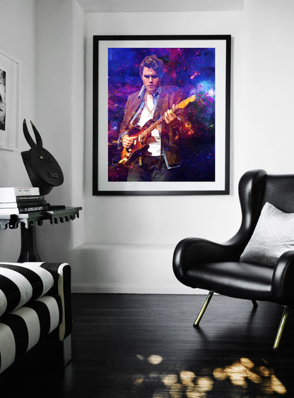 John Mayer Wall Art  | Lisa Jaye Art Designs