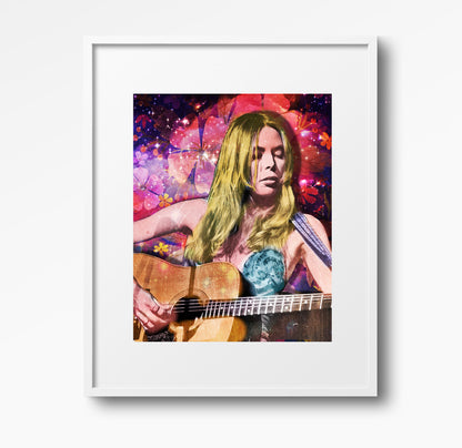 Joni Mitchell Wall Art  | Lisa Jaye Art Designs