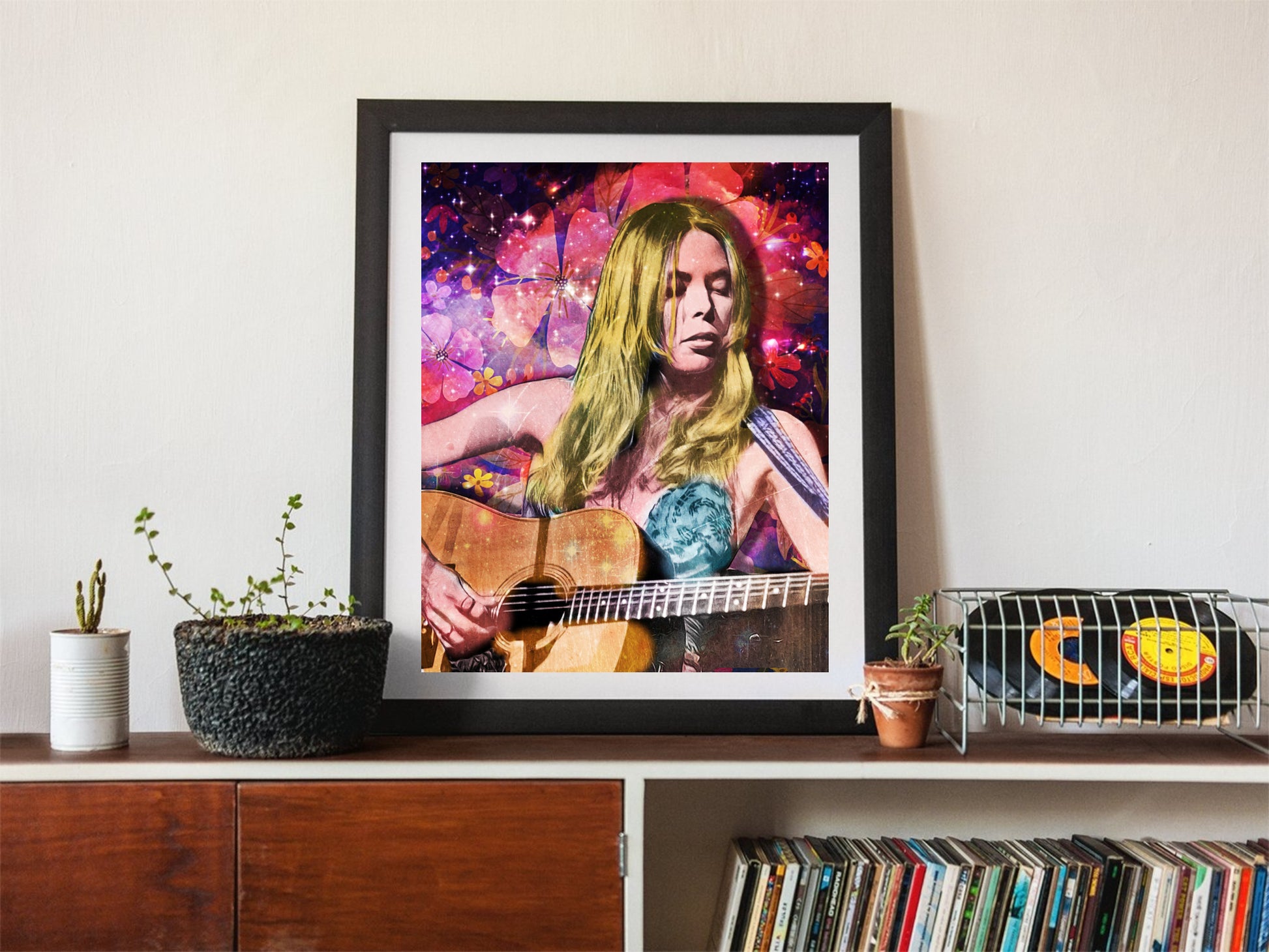 Joni Mitchell Wall Art Print