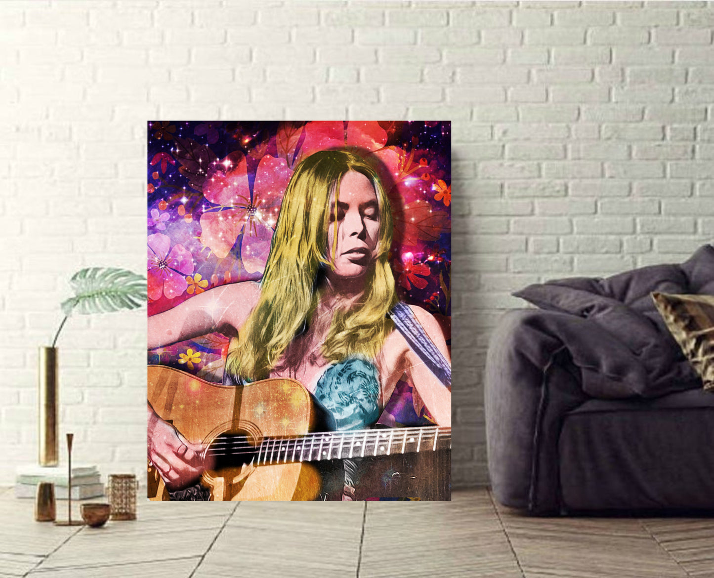 Joni Mitchell canvas