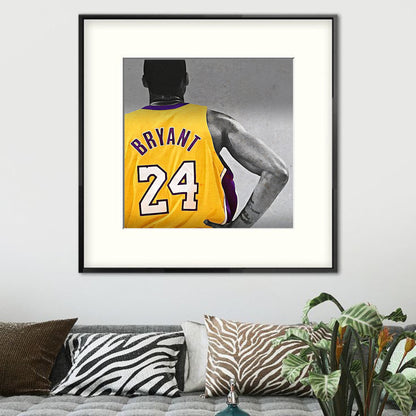 Kobe Bryant wall art print