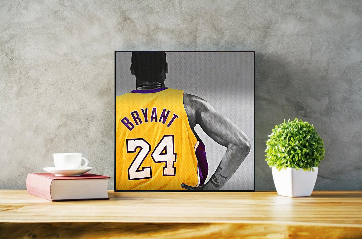 Kobe Bryant Painting Fine Art  | Lisa Jaye Art Designs