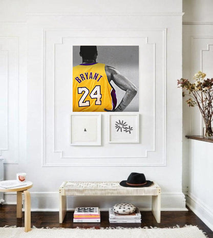 Kobe Bryant wall art poster