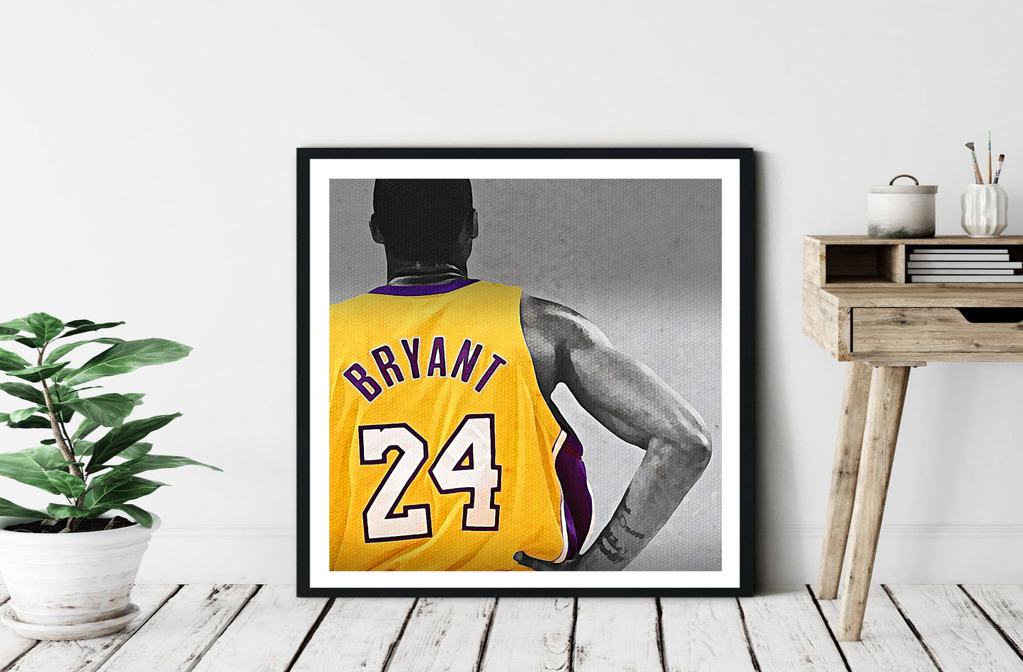 Kobe Bryant wall art painting