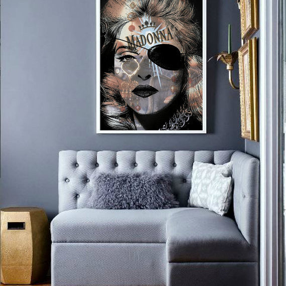 Madonna Like a Virgin Wall Art  | Lisa Jaye Art Designs