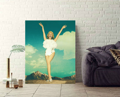 Miss Atomic Bomb Canvas