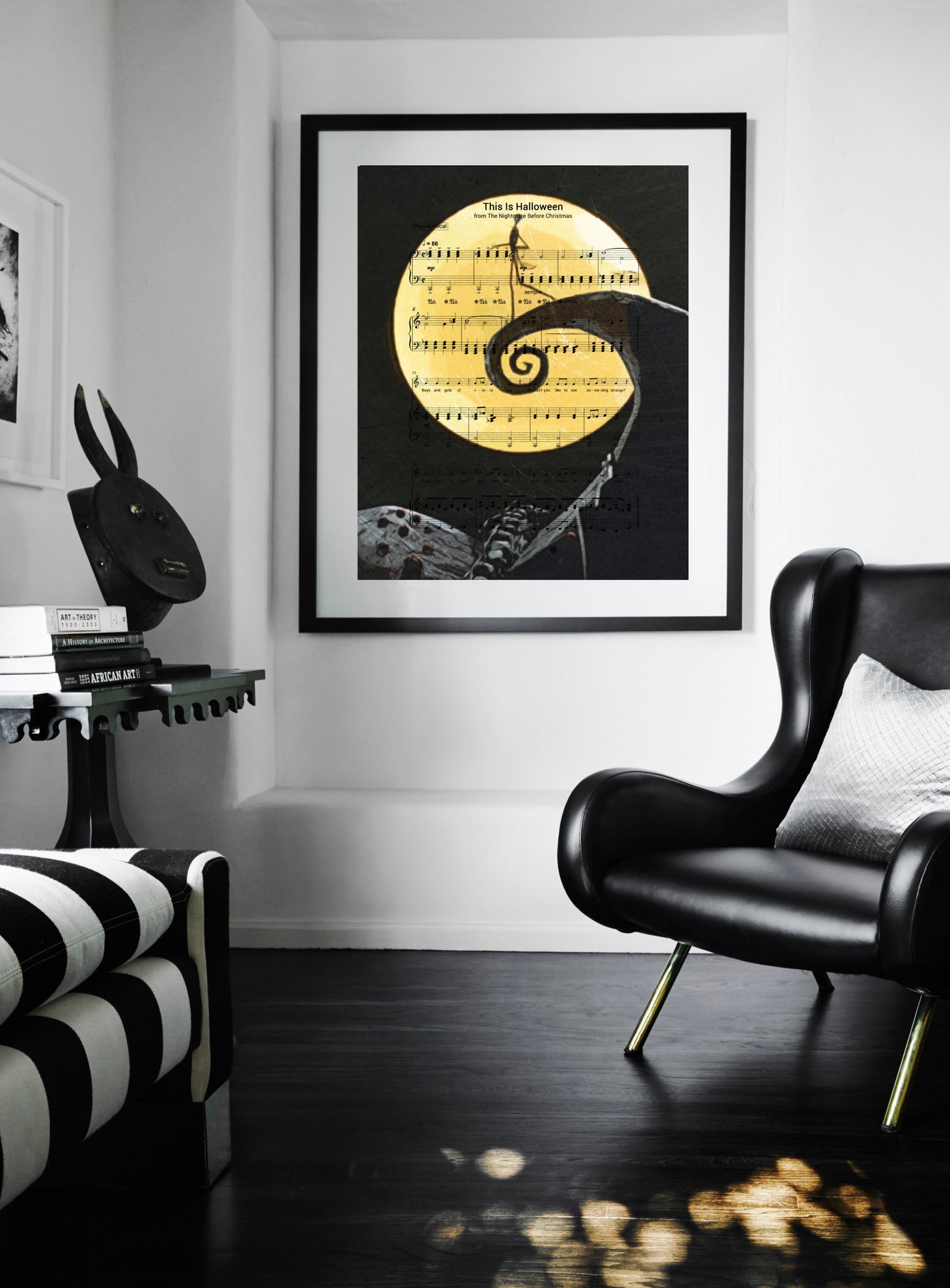 Nightmare Before Christmas Wall Art  | Lisa Jaye Art Designs